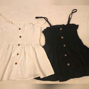 Scarlet carnation boutique presents 2 Hyfve size mediumn sleeveless blouse s